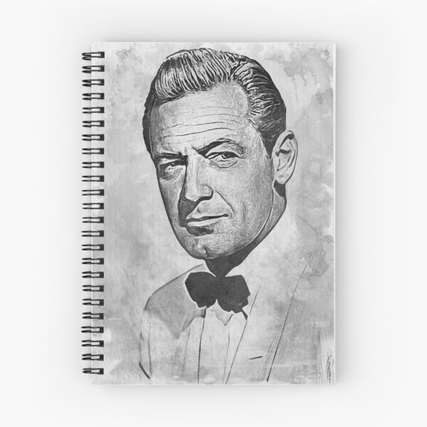 Item preview, William Holden Art - watercolor bw - D36 designed and sold by DecoVintage.