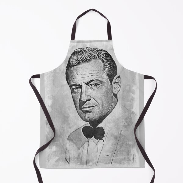 Item preview, William Holden Art - watercolor bw - D36 designed and sold by DecoVintage.