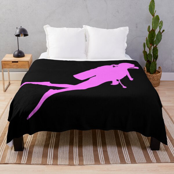 Item preview, Scuba Diver Silhouette - Pink designed and sold by Gifts and more.