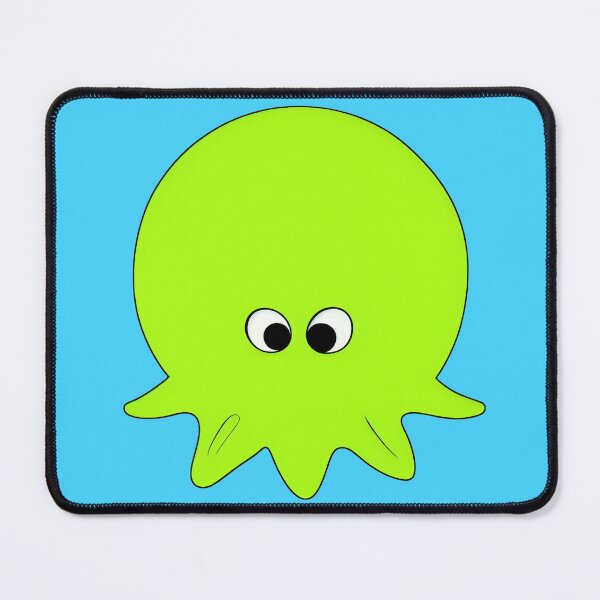 Item preview, Yellow cartoonish round octopus VIII designed and sold by BrachiaST.