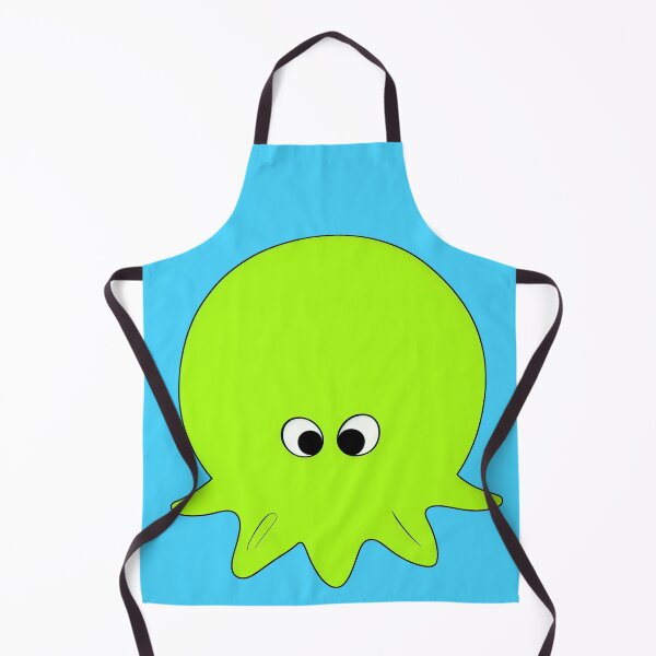 Item preview, Yellow cartoonish round octopus VIII designed and sold by BrachiaST.