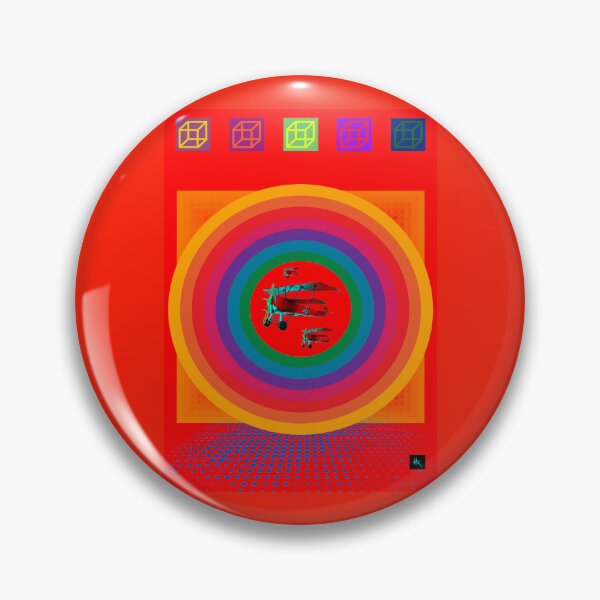 Item preview, PSYCHEDELIC RED BARON designed and sold by Michael Eddington.