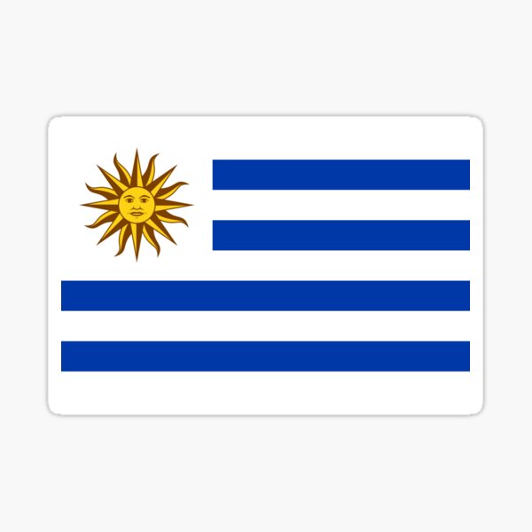 Aperçu de l'œuvre Drapeau de l'Uruguay créée et vendue par Beluga Cat.