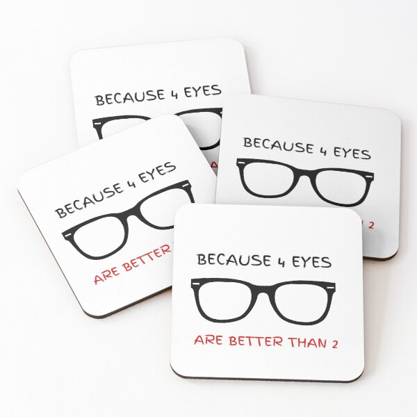Item preview, because 4 eyes are better than 2 designed and sold by DijaOutlet.
