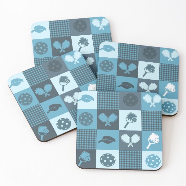 Item preview, Pickleball Patchwork Pattern designed and sold by Coffee Lifestyle.