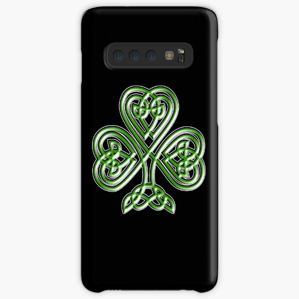 Shamrock. Knot, St Patricks Day, Celtic, Celt, Irish, Ireland, Eire, Luck, Lucky. Samsung Galaxy Snap Case