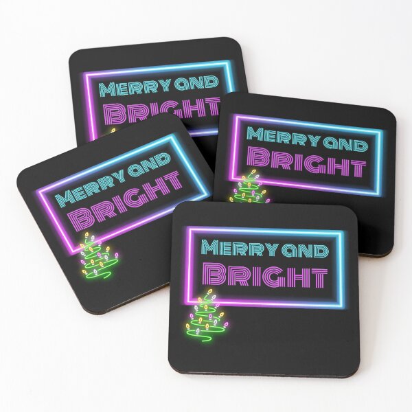 Item preview, Merry and Bright Neon Christmas Tree designed and sold by TreetopStudios.