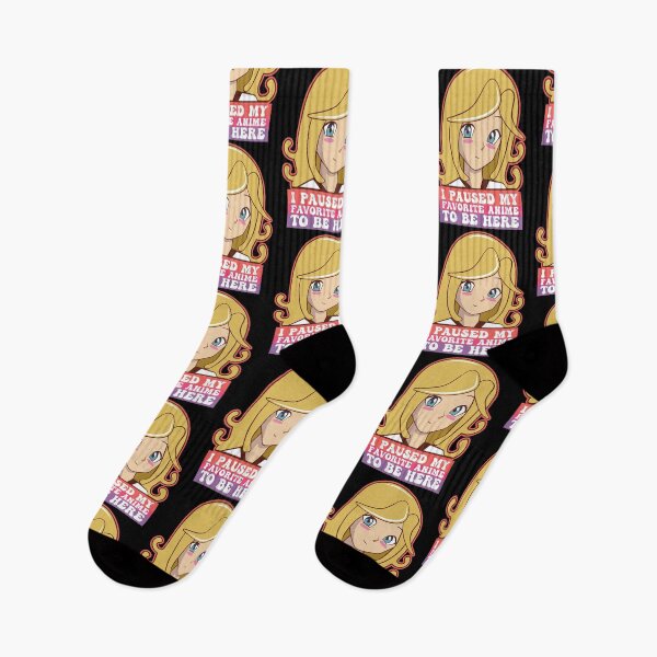 Item preview, I Paused My Favorite Anime To Be Here designed and sold by THROUGH-LIFE.