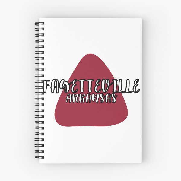 Item preview, Fayetteville Arkansas Red and White Triangle designed and sold by Pink Ribbon.