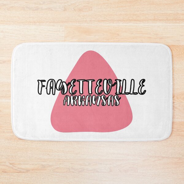 Item preview, Fayetteville Arkansas Pink and White Triangle designed and sold by Pink Ribbon.