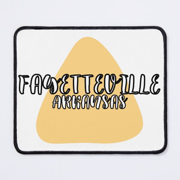 Item preview, Fayetteville Arkansas Yellow and White Triangle designed and sold by Pink Ribbon.