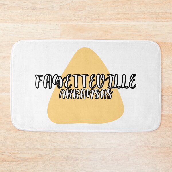Item preview, Fayetteville Arkansas Yellow and White Triangle designed and sold by Pink Ribbon.