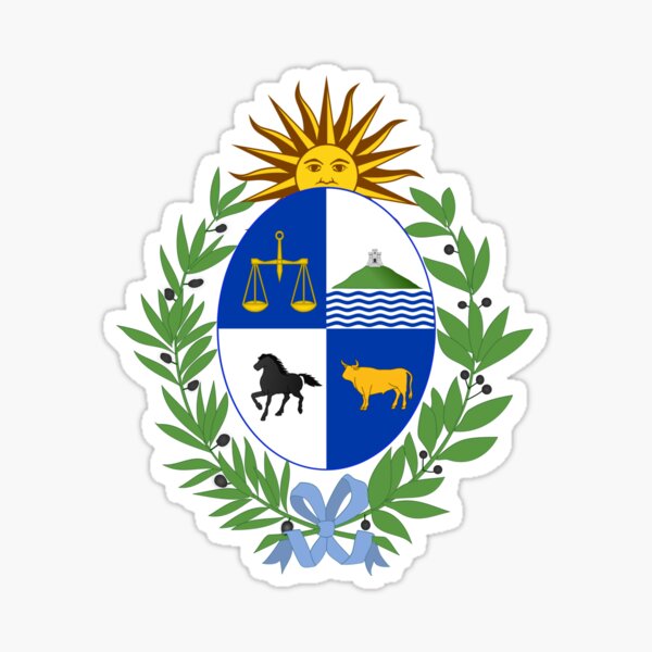 Aperçu de l'œuvre Armoiries de l'Uruguay créée et vendue par Beluga Cat.