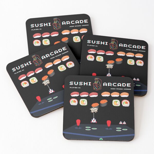 Item preview, Sushi Arcade -  For Sushi Lovers designed and sold by netzzoart.