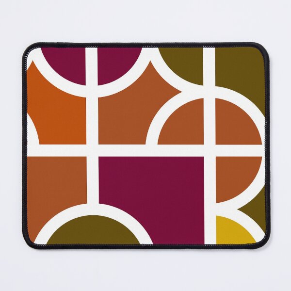 Item preview, Like a Bauhaus in Shades of Autumn designed and sold by JWCoenMathArt.