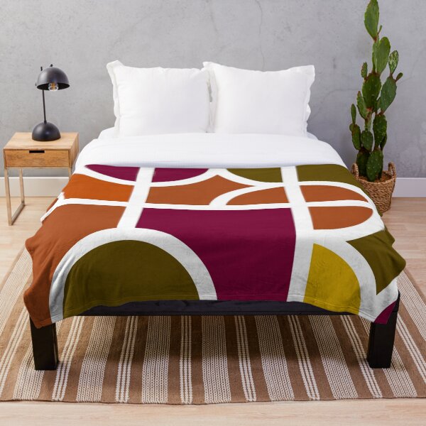 Item preview, Como una Bauhaus en tonos de otoño designed and sold by JWCoenMathArt.