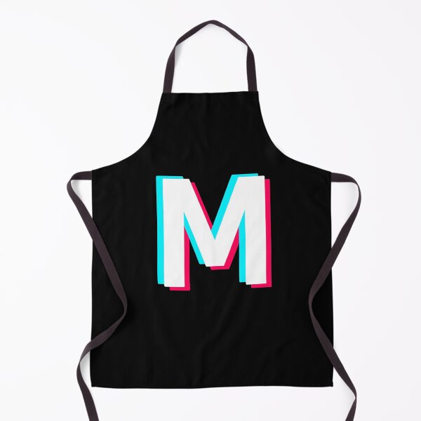 Item preview, m letter glitch designed and sold by TheMillusion.