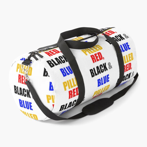 Item preview, RED, BLACK & BLUE PILLED designed and sold by DMcK Designs.