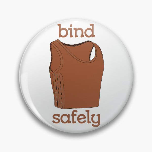 Item preview, Bind Safely (skintone 7) designed and sold by mossytoothjar.