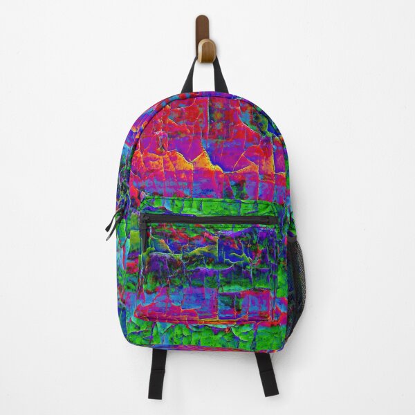 Item preview, Crinkled Cracked Neon Wall designed and sold by EdwardMonet.