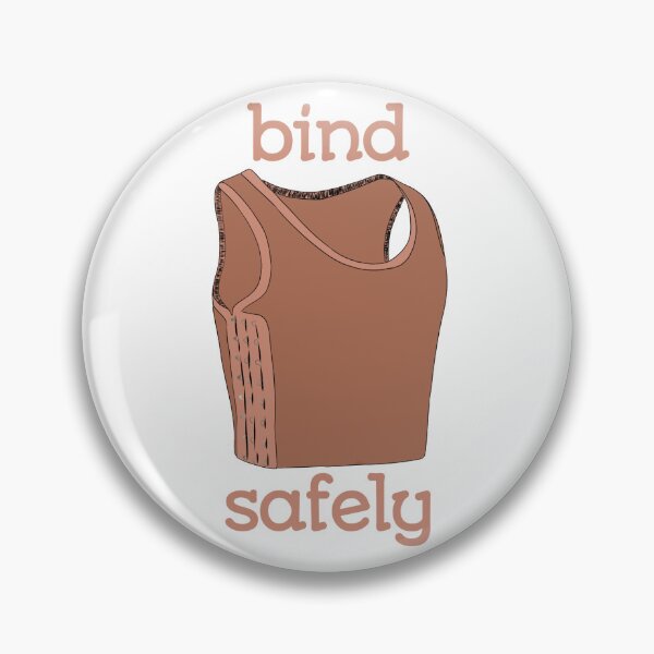 Item preview, Bind Safely (skintone 8) designed and sold by mossytoothjar.