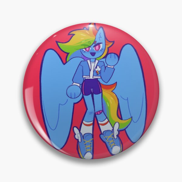 Item preview, RainbowDash Humanoid!  designed and sold by RayBotEXE.