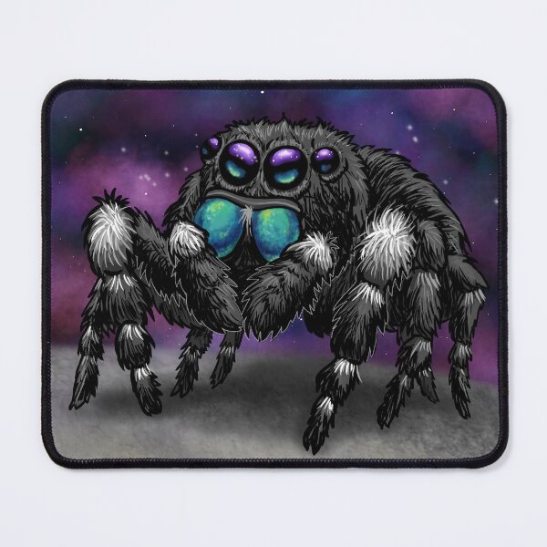 Item preview, Bold Jumping Spider in Space designed and sold by RJKpoyp.