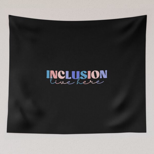 Item preview, Inclusion Lives Here - Colorful designed and sold by InnaPo ⭐⭐⭐⭐⭐.