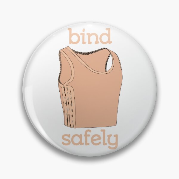 Item preview, Bind Safely (skintone 10) designed and sold by mossytoothjar.