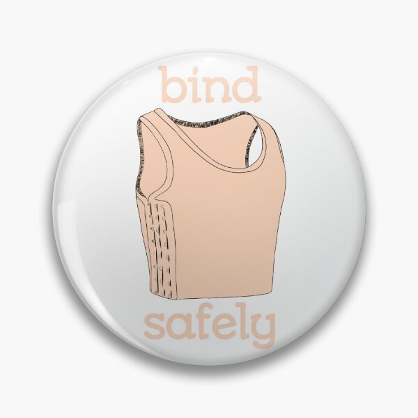 Item preview, Bind Safely (skintone 11) designed and sold by mossytoothjar.