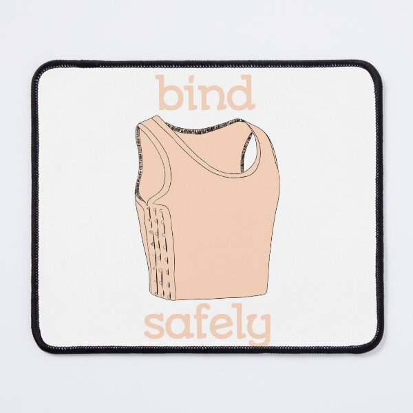 Item preview, Bind Safely (skintone 11) designed and sold by mossytoothjar.