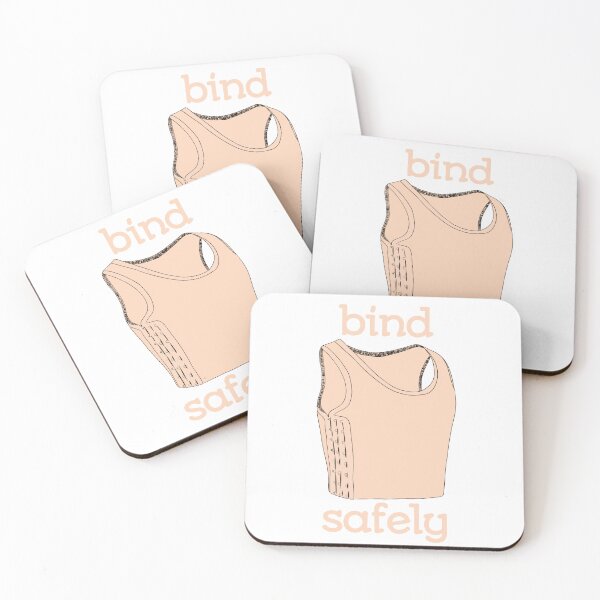 Item preview, Bind Safely (skintone 11) designed and sold by mossytoothjar.