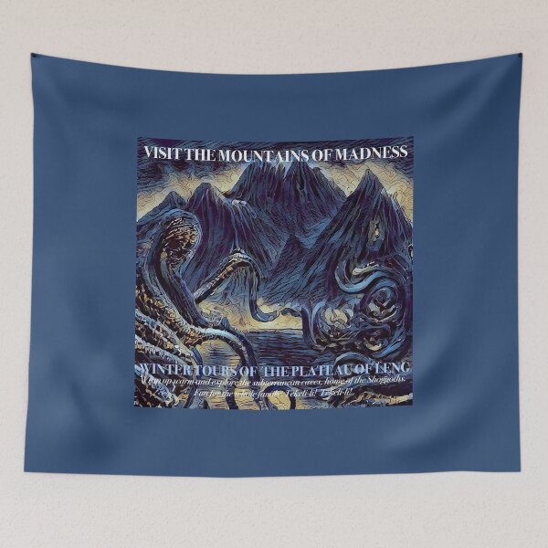 Item preview, Visit The Mountains of Madness, Winter Tours of the Plateau of Leng - spcreationsco22 designed and sold by SpCreationsCo22.