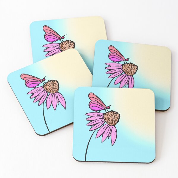 Item preview, Mariposa y Equinácea designed and sold by Terri Fox Creatives.