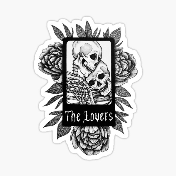 Tarot Lovers Sticker