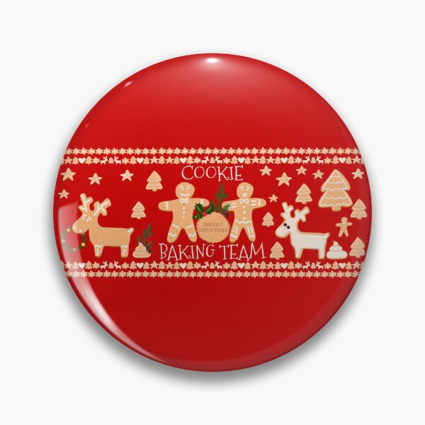 Item preview, Cookie Baking Team - Gingerbread Men & Reindeer Ugly Christmas designed and sold by r-silver.