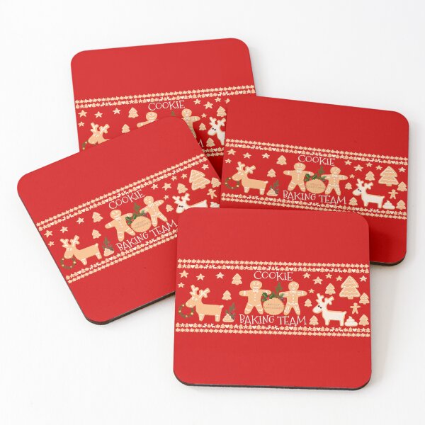 Item preview, Cookie Baking Team - Gingerbread Men & Reindeer Ugly Christmas designed and sold by r-silver.