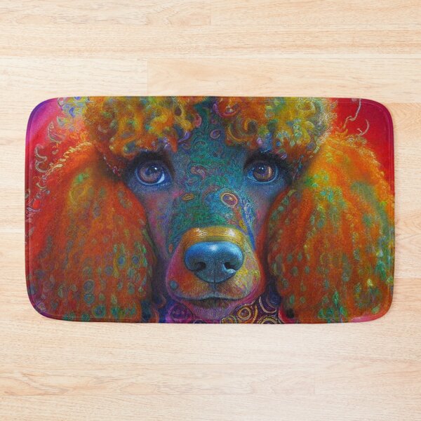 Item preview, Tribal Poodle Dog Art 1 designed and sold by DiatomDesigns.