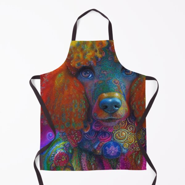 Item preview, Tribal Poodle Dog Art 1 designed and sold by DiatomDesigns.