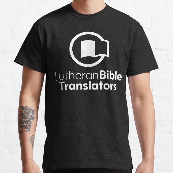 2023 Lutheran Bible Translators Logo - White Classic T-Shirt