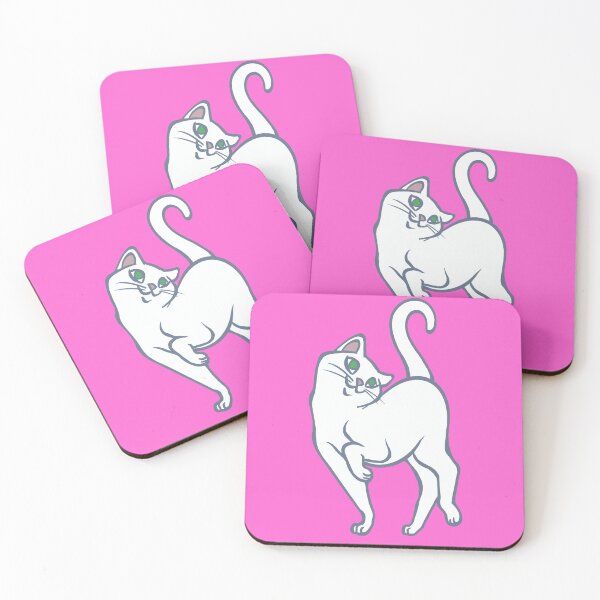 Item preview, Begging for Pettings--White Cat Style designed and sold by RJKpoyp.