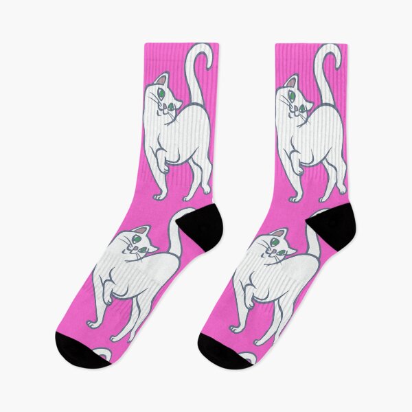 Item preview, Begging for Pettings--White Cat Style designed and sold by RJKpoyp.