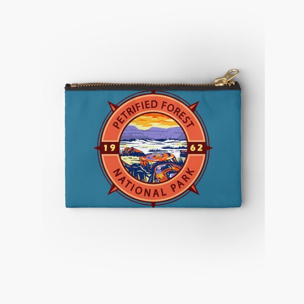 Item preview, Petrified Forest National Park Retro Compass Emblem designed and sold by KrisSidDesigns.