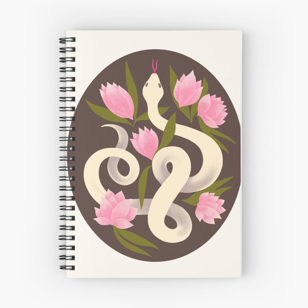 Item preview, Snake and flowers designed and sold by Theresa Ahlman.
