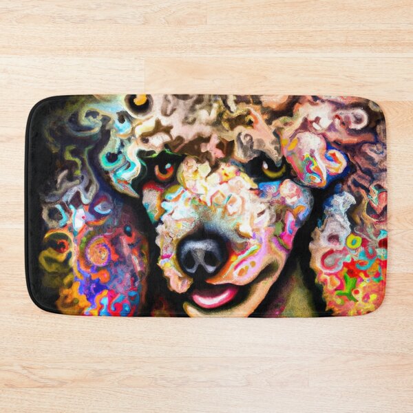 Item preview, Tribal Poodle Dog Art 2 designed and sold by DiatomDesigns.