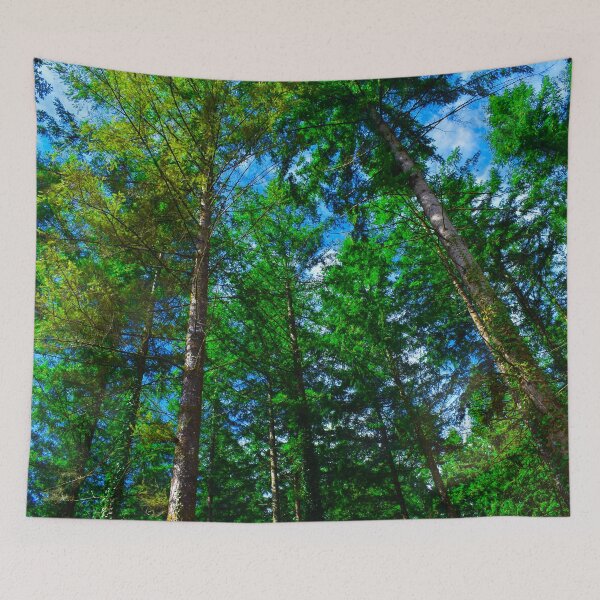 Item preview, bright green trees designed and sold by JesseBalk.