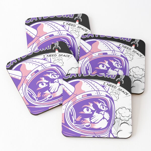Item preview, CATBOOM! I Need Space Astronaut Cat In Space Suit designed and sold by Mrspink16.