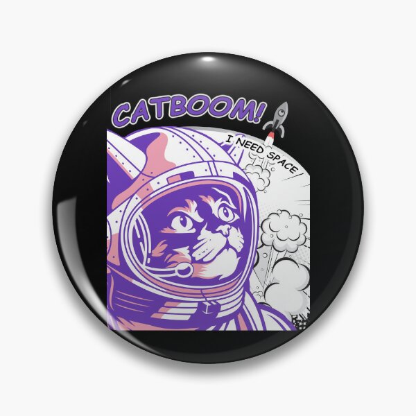 Item preview, CATBOOM! I Need Space Astronaut Cat In Space Suit designed and sold by Mrspink16.