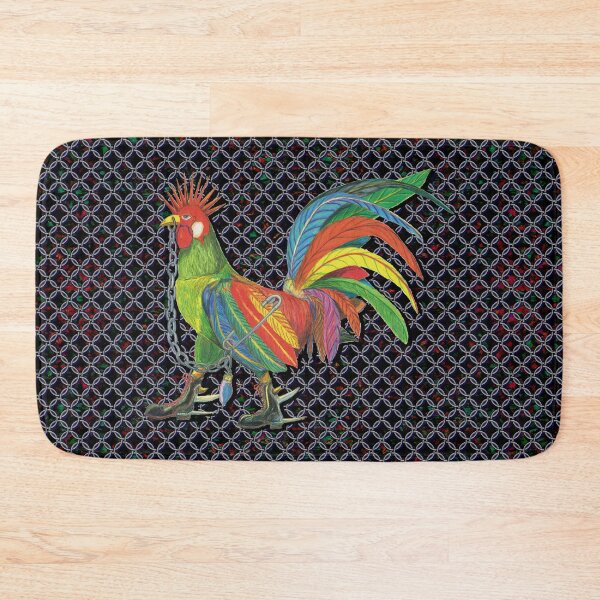 Artikelvorschau, Punky Rooster Basics on Black Chain entworfen und verkauft von AJLeibengeist.