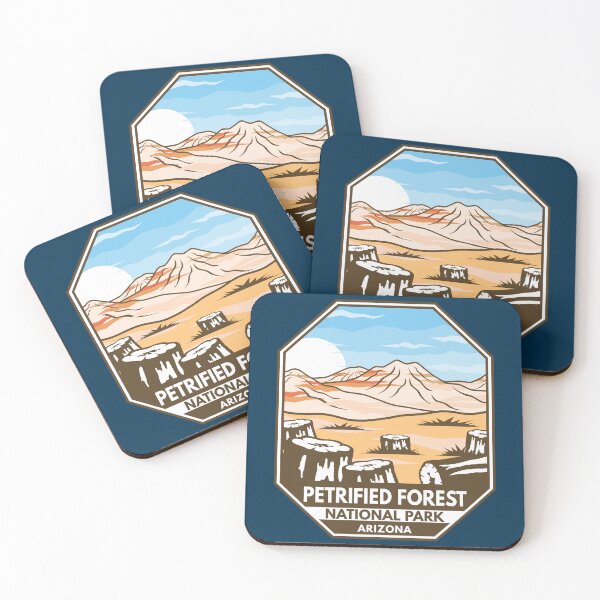 Item preview, Petrified Forest National Park Minimal Retro Emblem designed and sold by KrisSidDesigns.